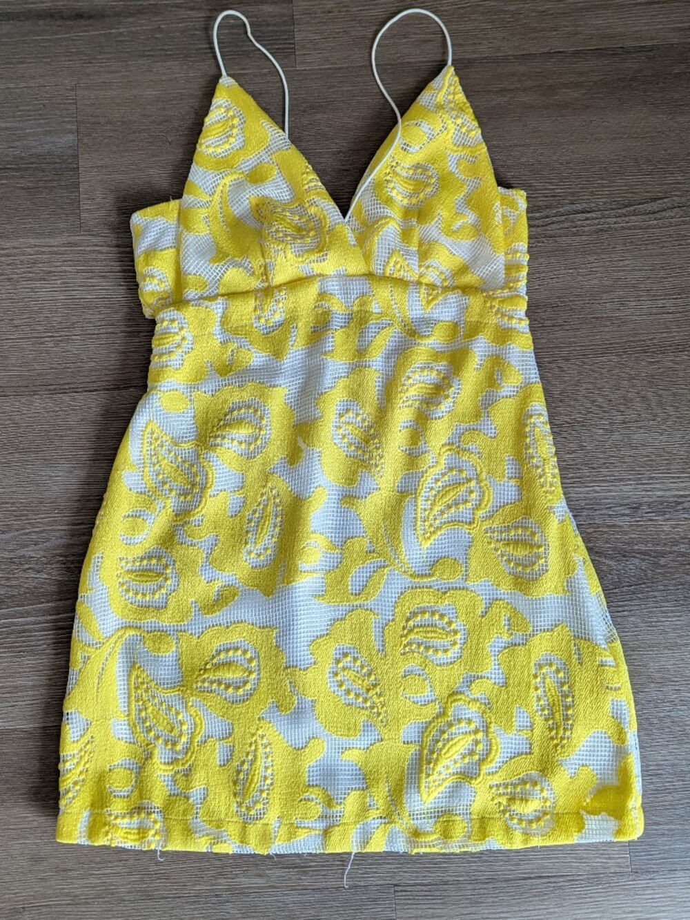 Maeve Strappy Lace Mini Dress